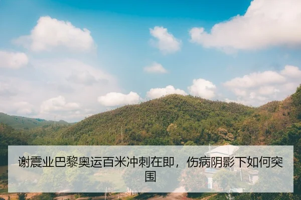 谢震业巴黎奥运百米冲刺在即，伤病阴影下如何突围